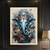 Quadro Decorativo Elefante Tailandês - Meu Quadro AI | Quadros Decorativos Exclusivos e Personalizados