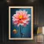 Quadro Decorativo de Flor com Gotas D’Água - Meu Quadro AI | Quadros Decorativos Exclusivos e Personalizados