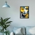 Quadro Decorativo de Rosto de Mulher com Flor na internet