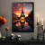 Quadro Decorativo Torre Eiffel Paris ao Pôr do Sol - comprar online