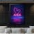 Imagem do Quadro Decorativo Neon AMOR com Coração Rosa