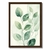 Quadro Decorativo Folhas Verdes Geométricas - Meu Quadro AI | Quadros Decorativos Exclusivos e Personalizados