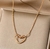COLLAR CORAZON HUECO en internet