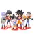Kit Action Figure Dragon Ball c/6 pçs - 8cm