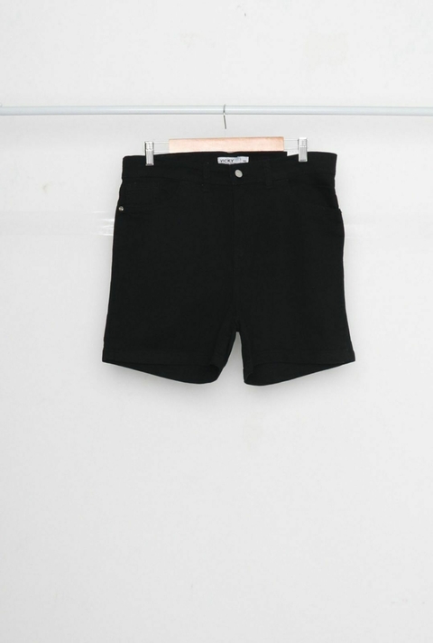 AVKS04 SHORT NEGRO ESLASTIZADO