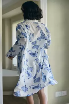 Robe Tropical Blue Buzios - comprar online