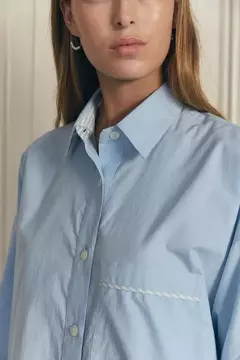 Shirtdress Light Blue Copacabana - comprar online
