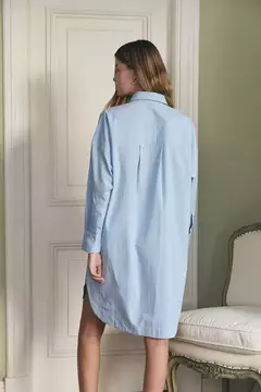 Shirtdress Light Blue Copacabana - tienda online