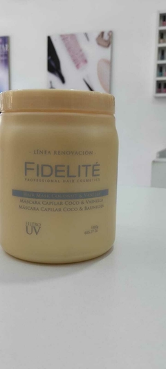 Máscara capilar fidelité coco y vainilla x 1000 gr