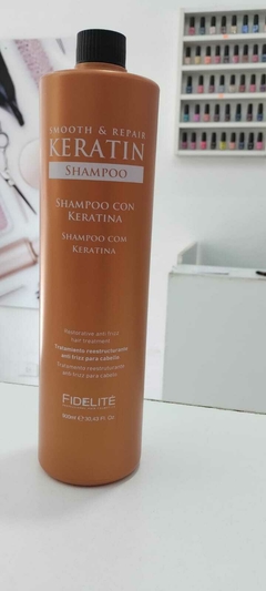 Shampoo de keratina fidelite x 900ml - comprar online
