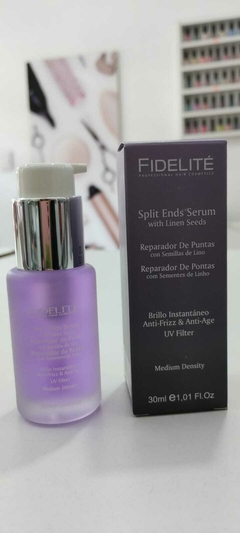 Reparador de puntas con semillas de lino fidelite 30ml