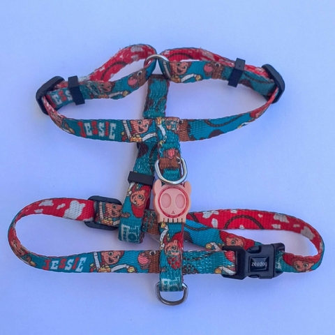 Peitoral H Zeedog Estampa Jessie PP - comprar online