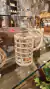 Jarra Vidro c/ Suporte em Rattan- 1500ML