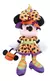 Pelúcia Minnie Bruxinha Laranja - 30 cm