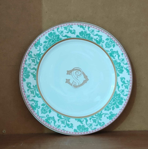 Conj Prato Sobremesa c/6 - Damask