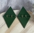 BRINCO TRIÃNGULOS VERDE