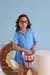 Pijama Americano Infantil Liso na internet