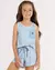 Pijama Infantil Regata com Shorts