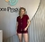 Pijama Americano Curto Liso - loja online