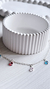PULSEIRA FEMININA GOTAS ZIRCÔNIA - Maré Prata 925