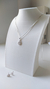 CONJUNTO GOTA CRAVEJADA CRISTAL - comprar online