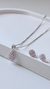 CONJUNTO GOTA CRAVEJADA ROSA na internet