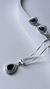 CONJUNTO GOTA CRAVEJADA LUXO AZUL - loja online