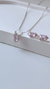 CONJUNTO LUXO ROSA CLARO - Maré Prata 925