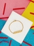 Pulseira infantil plaquinha simples - comprar online