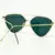 Oculos Prada Metallic Vision Retrô Proteção UV400 Armação de