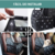 CADEIRINHA DE TRANSPORTE PARA CARRO PRETO COM PATINHAS - Little Luna Pets