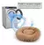 Cama Caminha Nuvem Pet Cachorro Gato Cor Azul Bebê - P