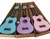 UKULELE SOPRANO ANDALUZ EM CORES DIVERSAS/ TRÊS PALHETAS DE BRINDE - VENDA POR UNIDADE - comprar online