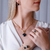 Conjunto Ágata Preta Perolada - comprar online