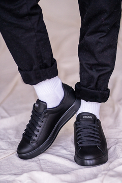 Zapatilla Ginko Full Negro - Art. 1652