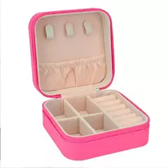 Porta joia courino trabalhado quadrado - comprar online
