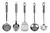 conjunto 5 utensilio de cozinha inox