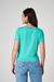 SLZ 18 Blusa Transpassada Verde - comprar online
