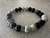 Pulsera piedras combinadas con dije espartano en internet
