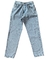 Pantalon jean mom tachas - tienda online