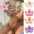 Presilha de Cabelo Flor Pinterest 08 cm - tienda online