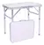 Mesa Dobrável Alumínio 60x45 Cm Vira Maleta Com Alça