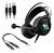 Auriculares Gamer Nubwo N1 Pro negro con luz LED