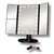 Espejo Maquillaje Luz Led Regulable Usb Recargable Aumento - comprar online