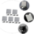 Gancho con Encastre Metalico Adhesivo x unidad - Ostende shop