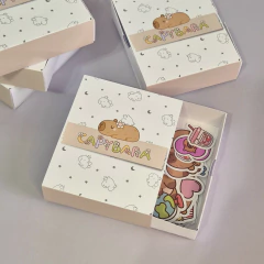 Caixa Sticker Adesivos 20 adesivos Capivara Fofa - comprar online