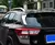 Para subaru xv 2018-2021 abs impressão de fibra de carbono olhar exterior ambos os lados janela traseira spoiler triângulo capa adesivo guarnição peças do carro - loja online