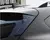 Para subaru xv 2018-2021 abs impressão de fibra de carbono olhar exterior ambos os lados janela traseira spoiler triângulo capa adesivo guarnição peças do carro