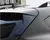 Imagem do Para subaru xv 2018-2021 abs impressão de fibra de carbono olhar exterior ambos os lados janela traseira spoiler triângulo capa adesivo guarnição peças do carro