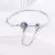 Pulseira de prata 925 original 17-20cm estrela lua sol trevo de quatro folhas - loja online